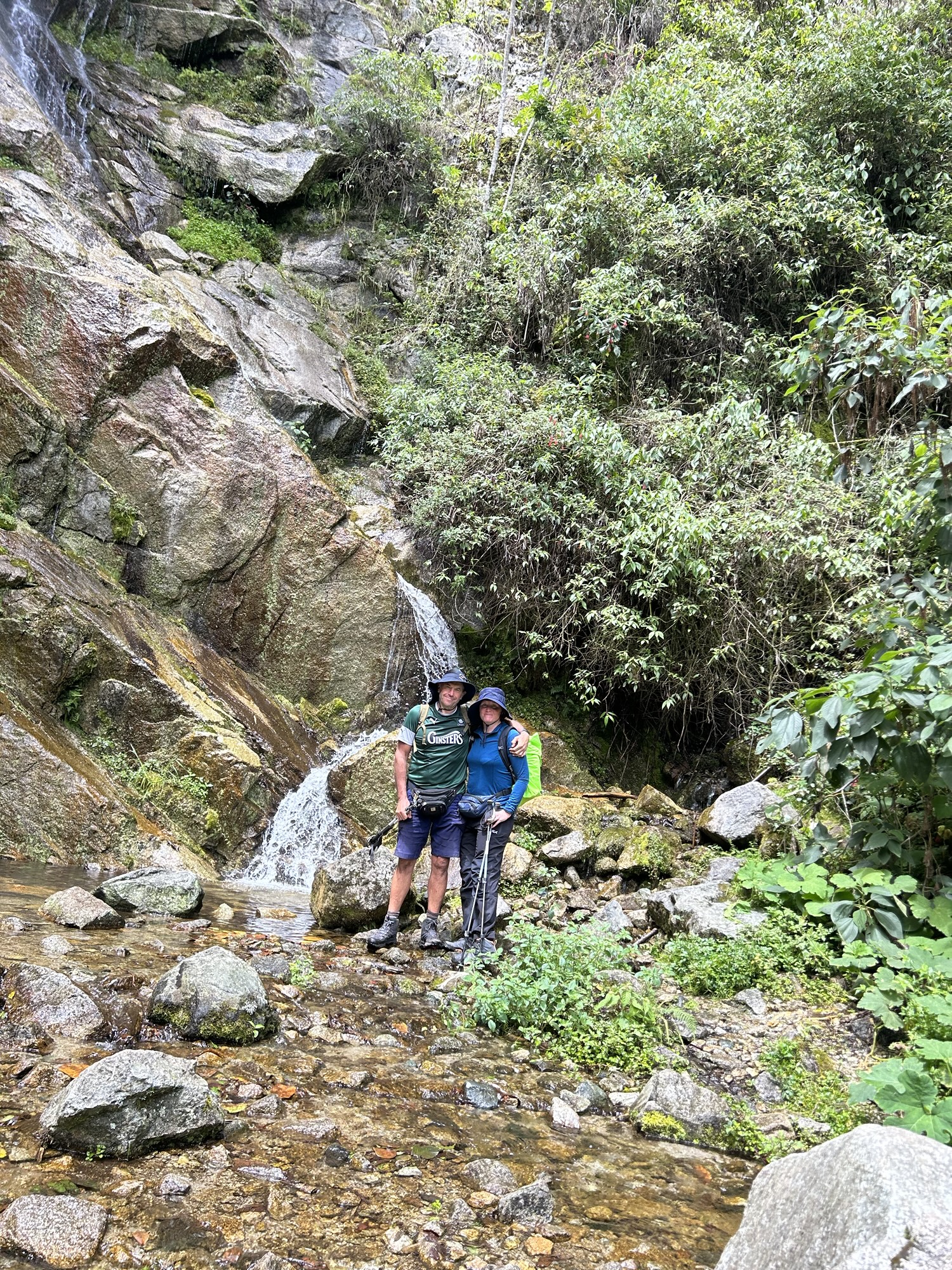 Inca Trail Day 2: Close encounters with trains and endless ancient step