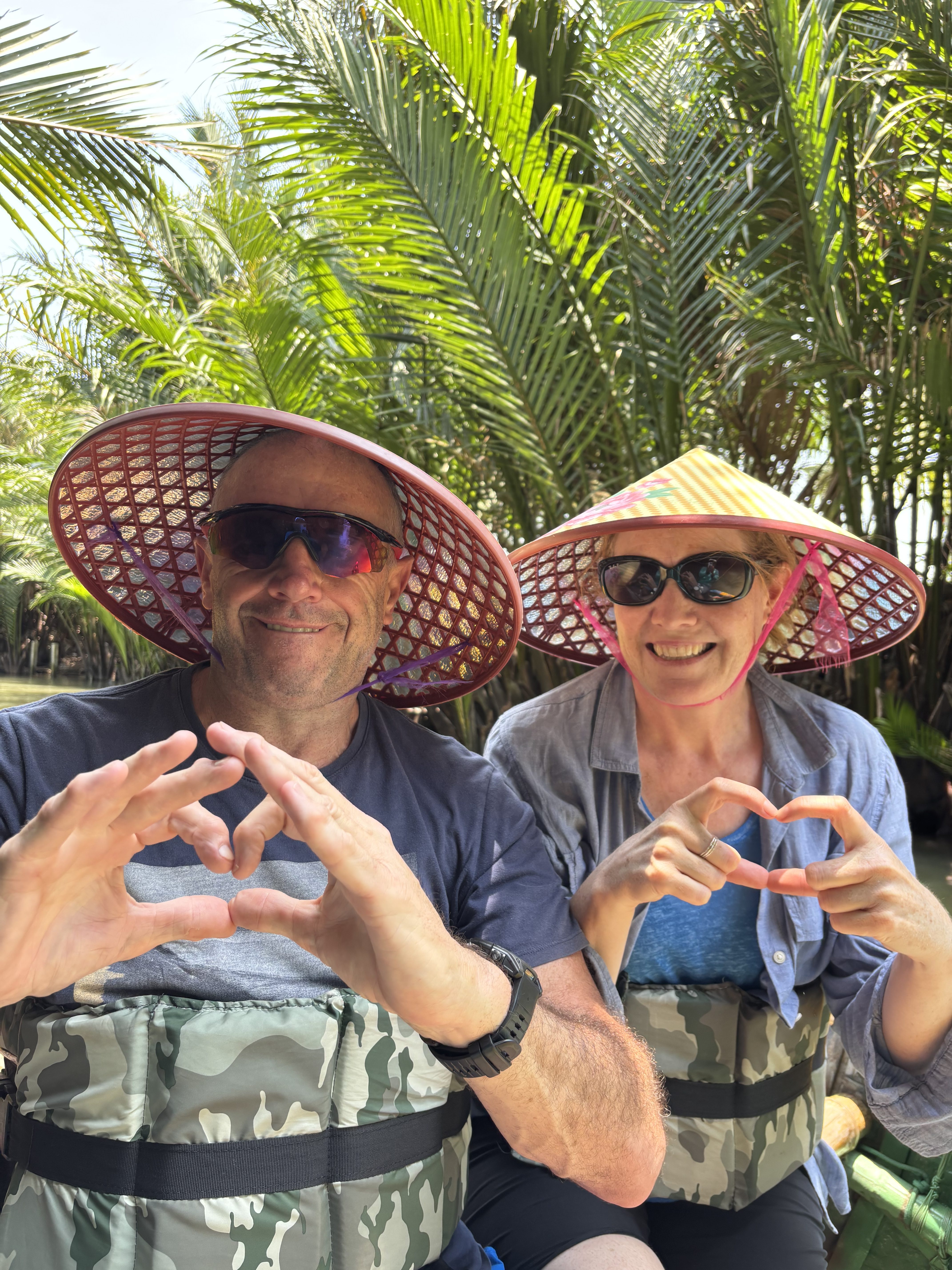 Coconut boats and Cham Islands from Hoi An